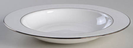 Hannah Platinum 9" Soup/Pasta Bowl