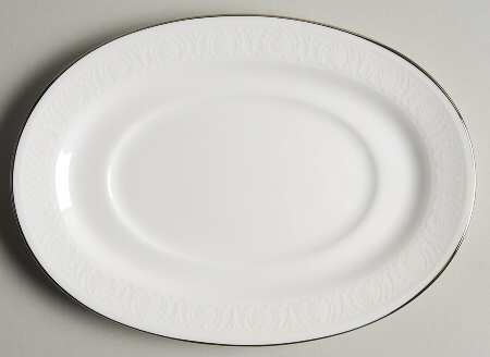 Hannah Platinum Underplate for Gravy Boat