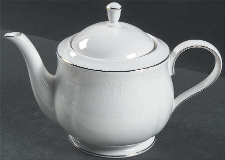Hannah Platinum Teapot & Lid
