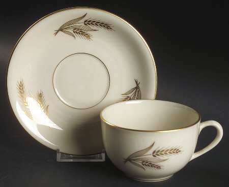 Harvest Oversized Cup & Saucer Set