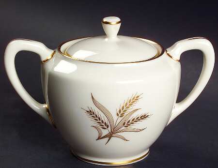 Harvest Shape 1962 Sugar Bowl & Lid