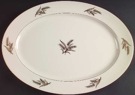 Harvest 17" Oval Serving Platter
