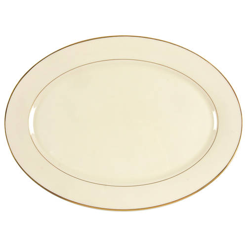 Hayworth 16" Oval Serving Platter by Lenox