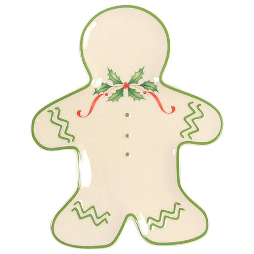 Holiday (Dimension) Gingerbread Accent Plate by Lenox