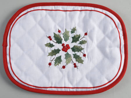 Holiday (Dimension) Oval Cloth Trivet