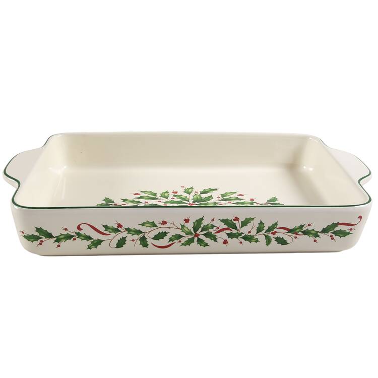 Holiday (Dimension) 15" Rectangular Baker by Lenox