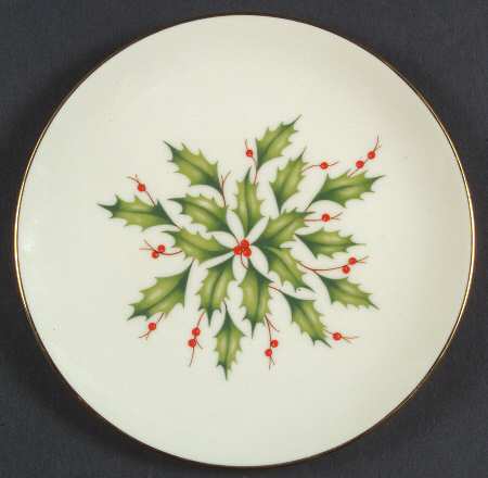 Holiday (Dimension) Dessert/Pie Plate
