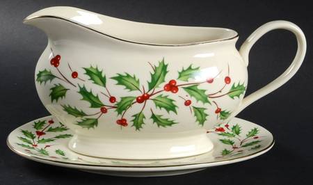 Holiday (Dimension) Gravy Boat & Underplate