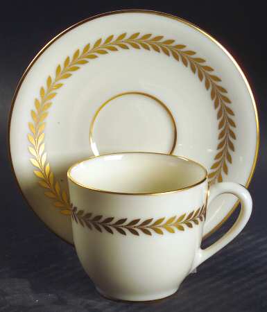Imperial Flat Demitasse Cup & Saucer Set