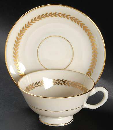 Imperial Footed Cup & Saucer Set