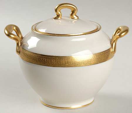 J19 Cream Sugar Bowl & Lid