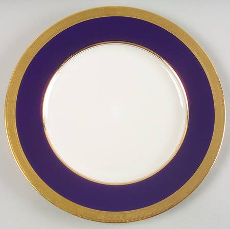 J19K Cobalt Blue Service Plate (Charger)