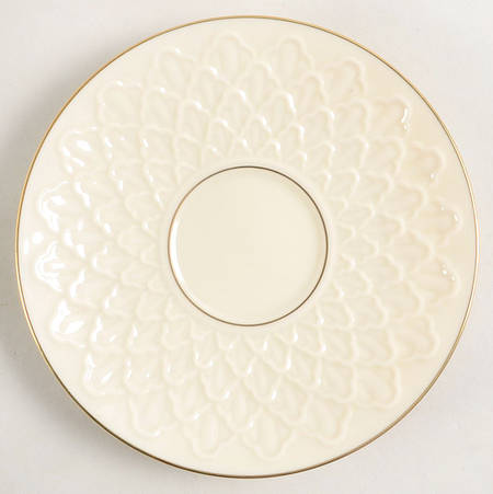Jacquard Gold Saucer for Footed Cup