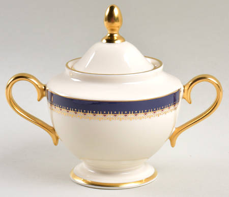 Jefferson 1999 Shape Sugar Bowl & Lid