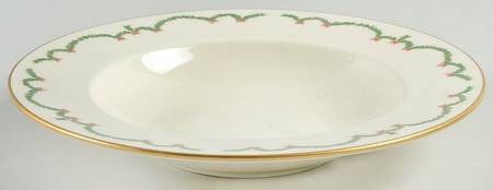 Joys of Christmas Giftware Rim Soup Bowl