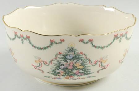 Joys of Christmas Giftware 8" Round Vegetable Bowl