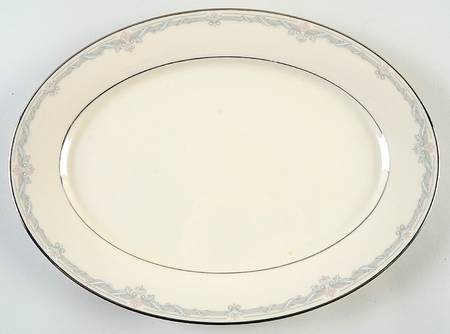 Kingston 13" Oval Serving Platter by Lenox