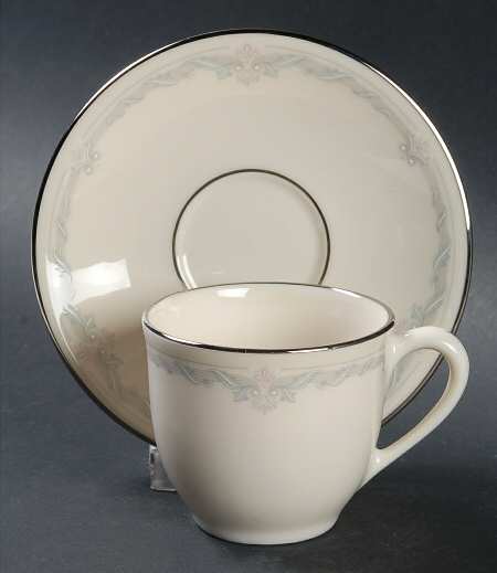 Kingston Flat Demitasse Cup & Saucer Set