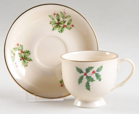 L4 Footed Cup & Saucer Set