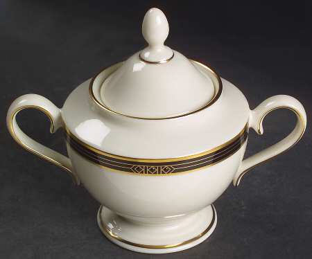 Langdon Gate 1999 Shape Sugar Bowl & Lid by Lenox