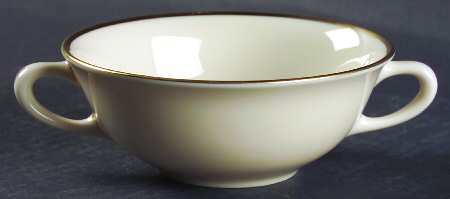 Presidential Gold Flat Cream Soup Bowl