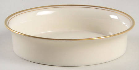 Lenox Liners (Cream, Gold Trim) Decoration #86 Condiment Liner