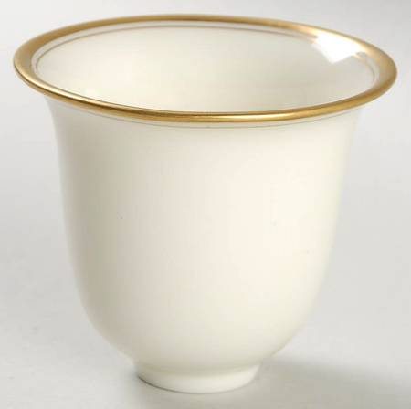 Lenox Liners (Cream, Gold Trim) Decoration #86 Bell Shape Demitasse Liner