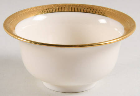 Lenox Liners (Cream, Gold Trim) Decoration #J40 Bouillion Liner