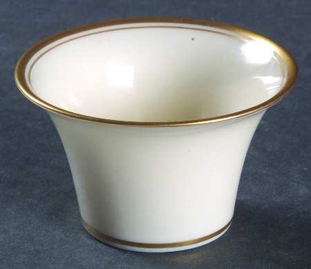 Lenox Liners (Cream, Gold Trim) Decoration #86 Shape 1 Demitasse Liner
