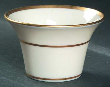 Lenox Liners (Cream, Gold Trim) Decoration #J34 Shape 1 Demitasse Liner