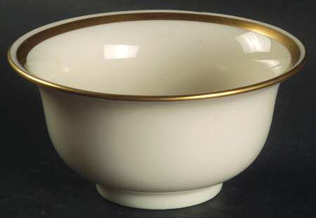 Lenox Liners (Cream, Gold Trim) Decoration #MG Bouillon Liner
