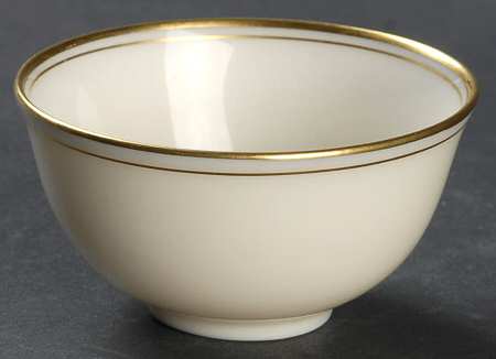 Lenox Liners (Cream, Gold Trim) Decoration #86 Bowl Shaped Demitasse Liner
