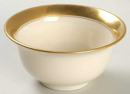 Lenox Liners (Cream, Gold Trim) Decoration #WG Bouillon Liner