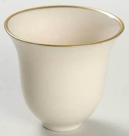 Lenox Liners (Cream, Gold Trim) Decoration #SG Bell Shape Demitasse Liner