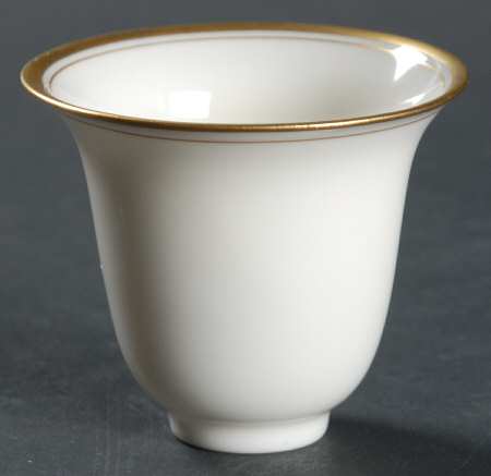 Lenox Liners (Cream, Gold Trim) Decoration #86 Bell Shape Demitasse Liner