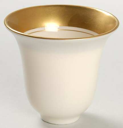 Lenox Liners (Cream, Gold Trim) Decoration #WG Bell Shape Demitasse Liner