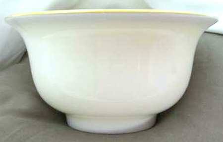 Lenox Liners (Cream, Gold Trim) Decoration #H2 Bouillon Liner