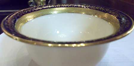 Lenox Liners (Cream, Gold Trim) Decoration #L24 Bouillon Liner