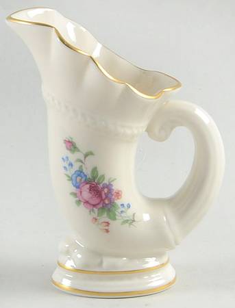 Lenox Rose 4" Horn of Plenty Vase by Lenox