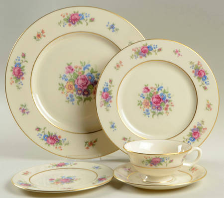 Lenox Rose 5 Piece Place Setting