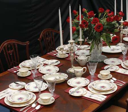 Lenox Rose 53 Piece Estate Set