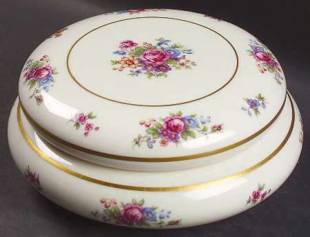 Lenox Rose 6" Round Bon Bon & Lid