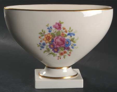 Lenox Rose 8" Oval Centerpiece