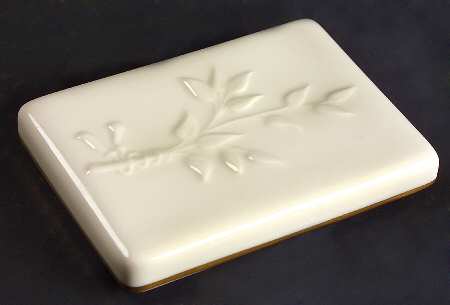 Lenox Rose Lid for Cigarette Box