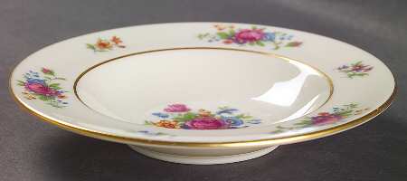 Lenox Rose Rim Fruit/Dessert (Sauce) Bowl