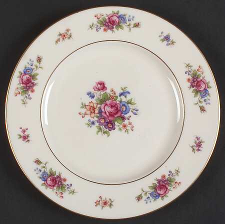 Lenox Rose Luncheon Plate