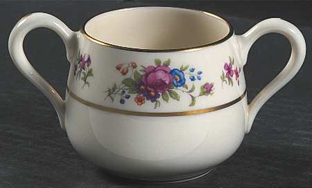 Lenox Rose Open Sugar Bowl