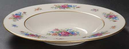 Lenox Rose Large Rim Soup Bowl