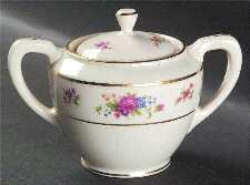 Lenox Rose Shape 1962 Sugar Bowl & Lid