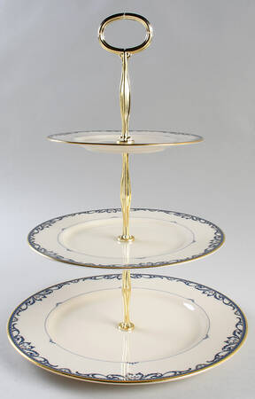 Liberty 13 7/8"-14 1/4" 3-Tiered Serving Tray(DP,SP,BB) HC
